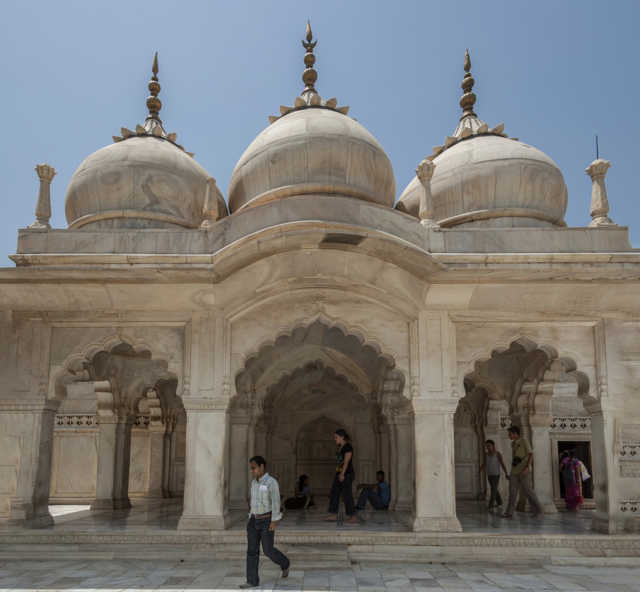 39 - India - Agra - fuerte de Agra - Nagina Masjid